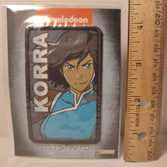 The Legend Of Korra Iron On Patch Official Nickelodeon Cartoon Collectible - Picture 2 of 2